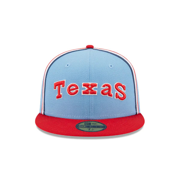Texas Rangers Powder Blues Fitted Cap