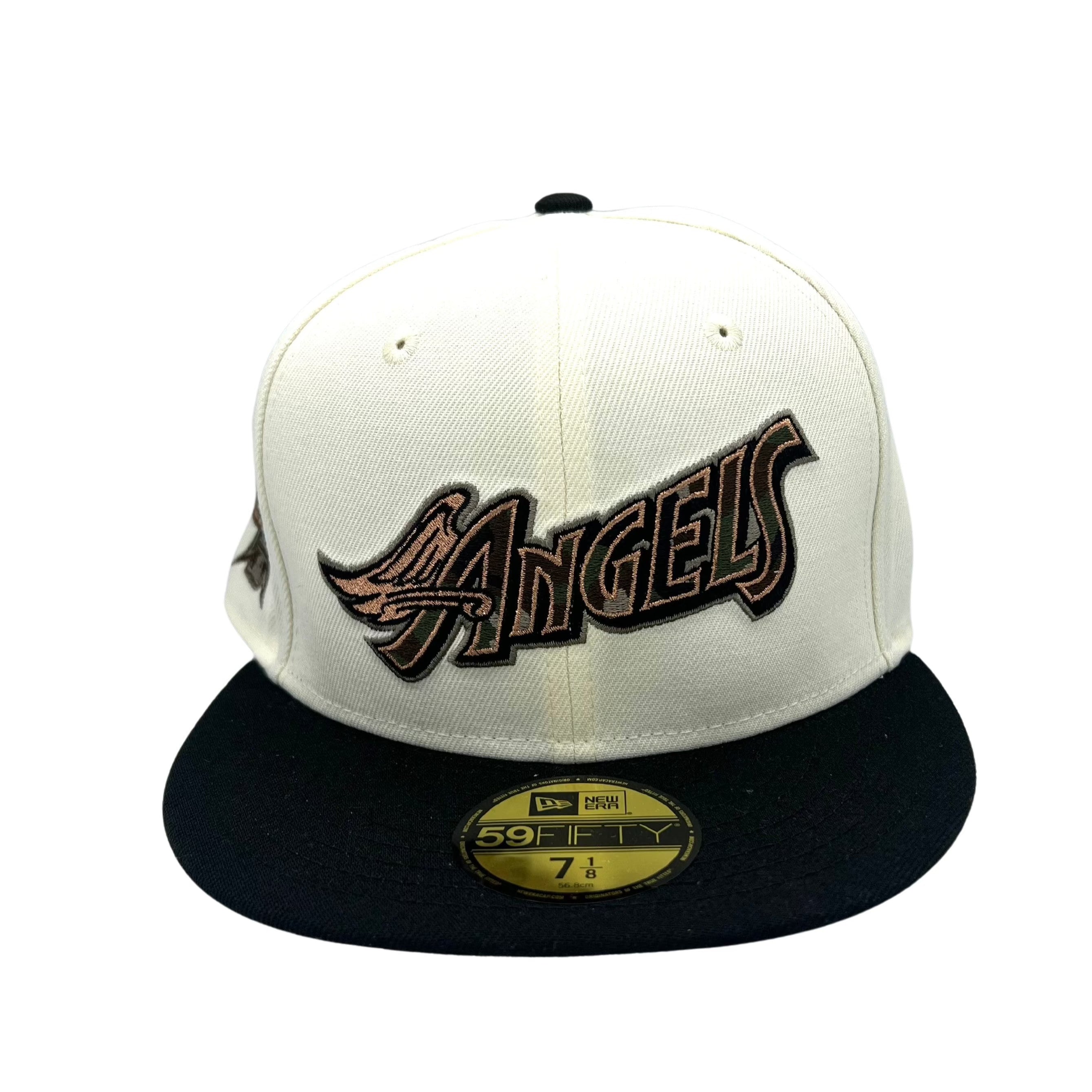Camo Fill Anaheim Angels Fitted Cap