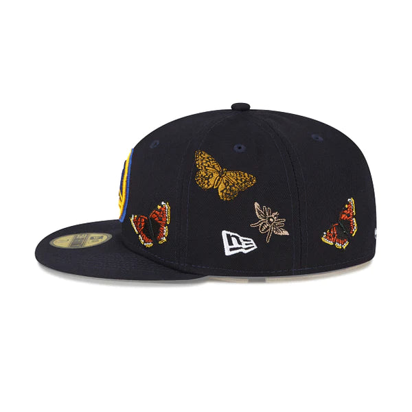 Golden State Warriors Butterfly Garden Fitted Cap
