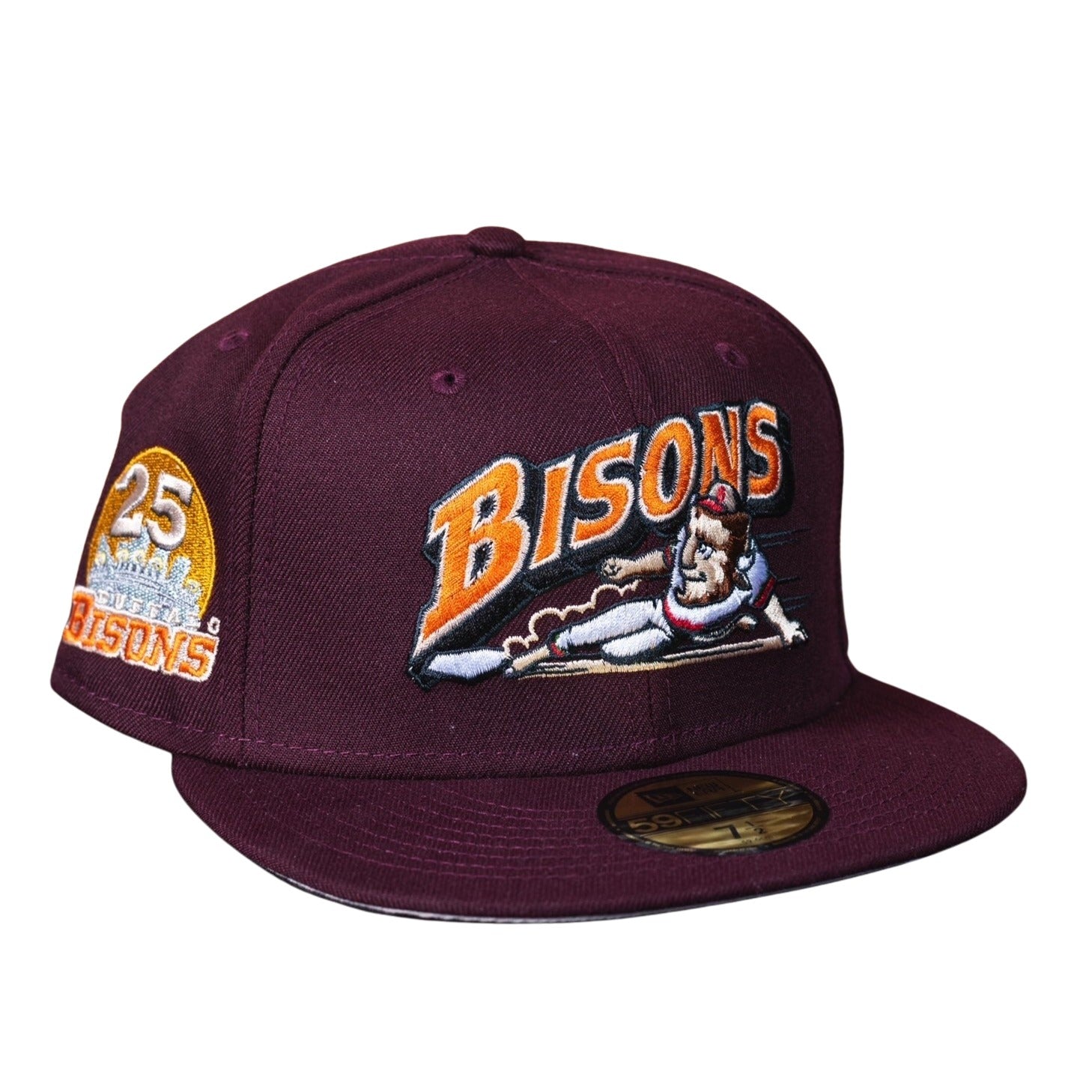 Buffalo Bison x Kicking it 25th Anniversary Fitted Cap