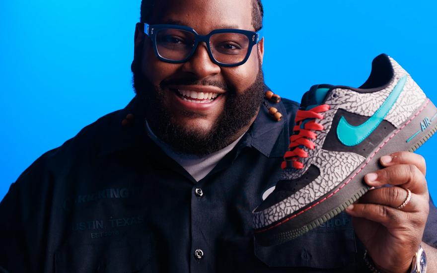 Elephant Print AF1 Irvins the Game