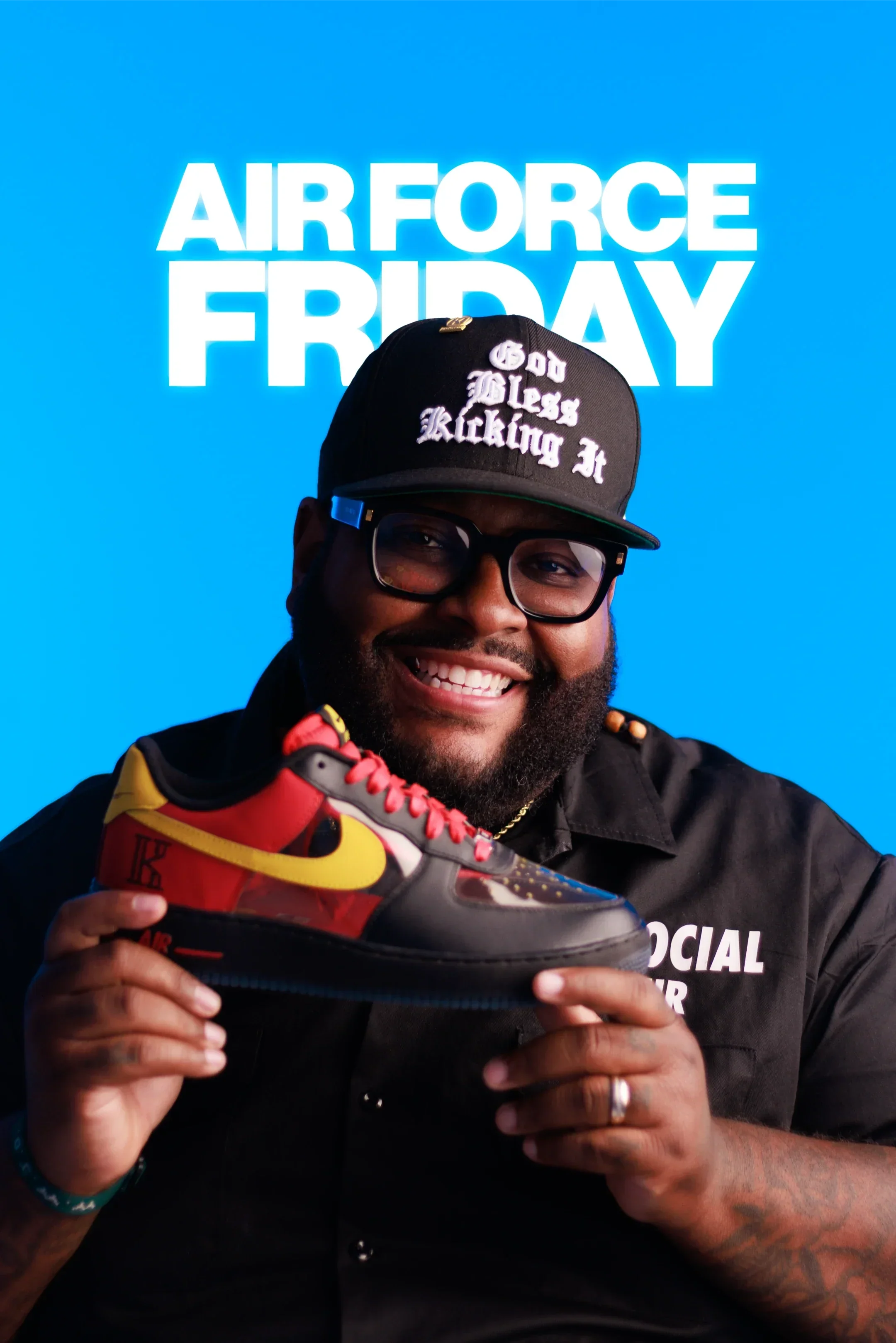 The Kyrie Irving AF1 That Dropped with Socks
