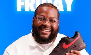 Nike Air Force 1 ’07 “Black & University Red