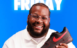 Nike Air Force 1 ’07 “Black & University Red