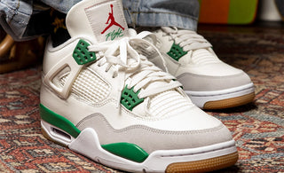 Seeing Green with the Nike SB x Air Jordan 4 “Pine”