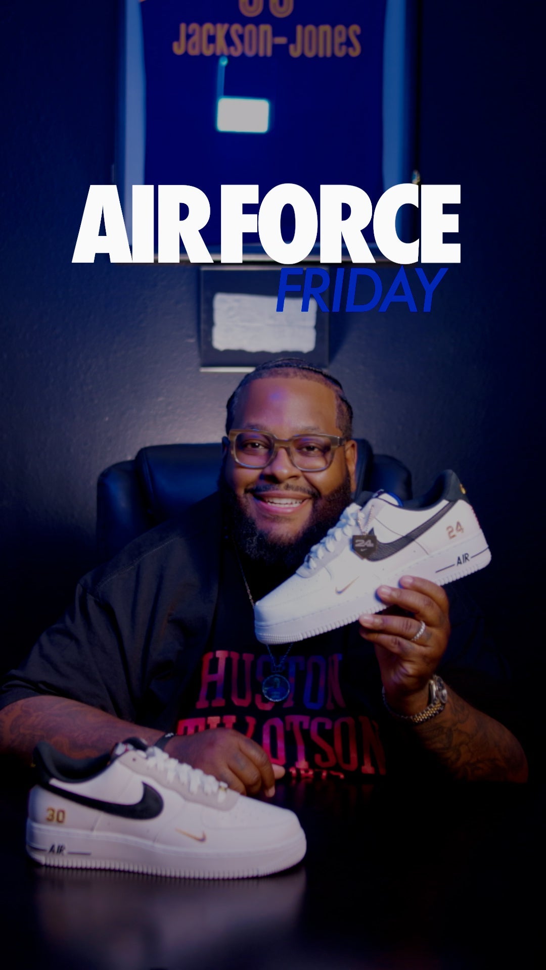 Ken Griffey Jr. & Sr. Air Force 1 – Kicking It ATX