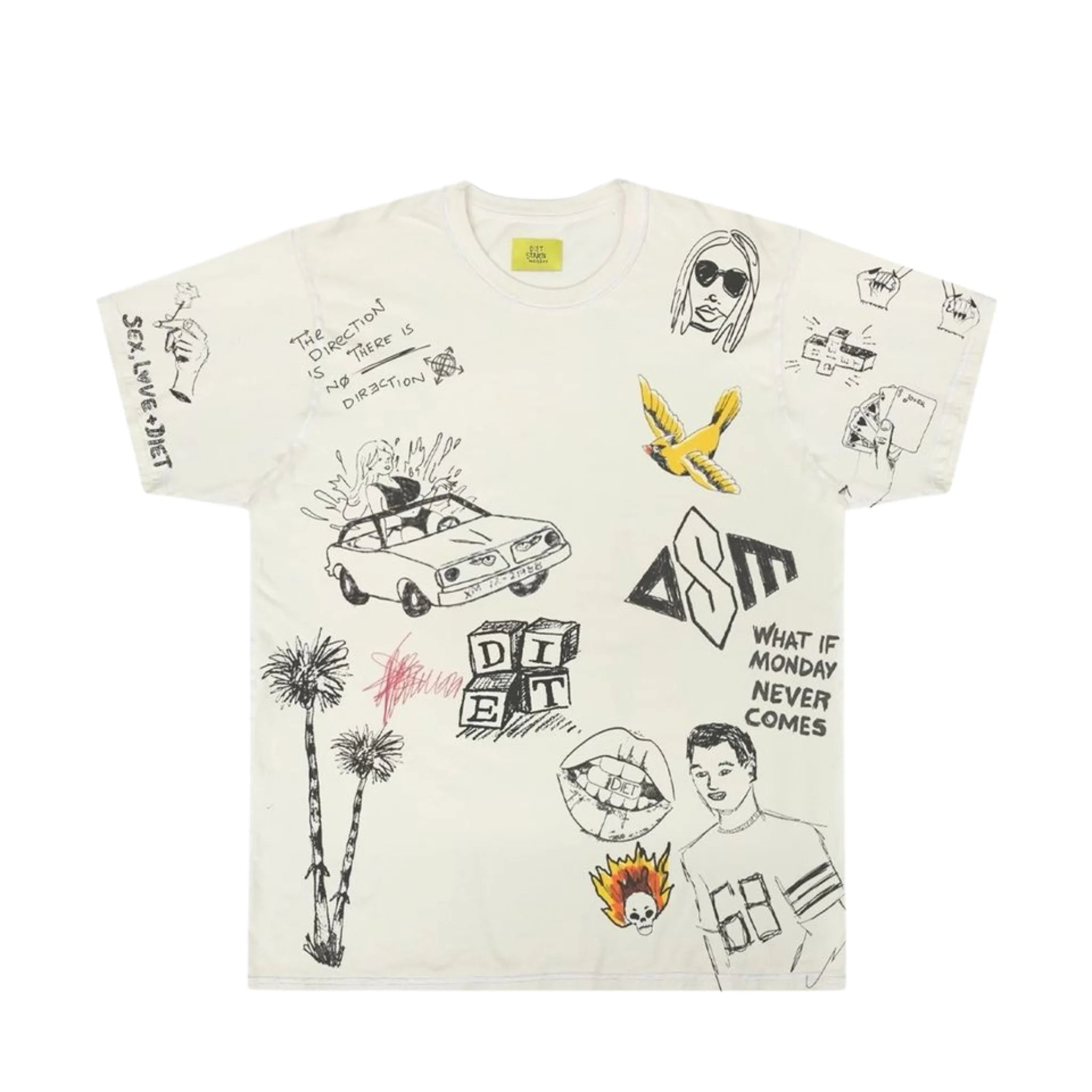 DSM Doodle Tee Antique