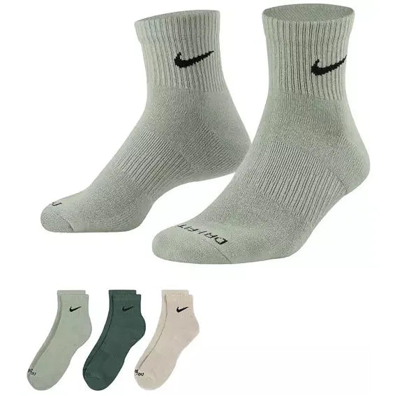 Everyday Plus Cushioned Training Ankle Socks 3 pack