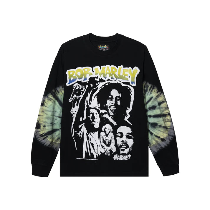 Bob Marley Punk Longsleeved T-Shirt