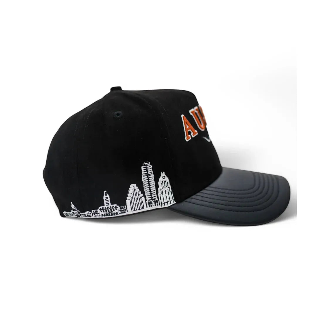 In The Crew 512 Leather And Suede Snapback