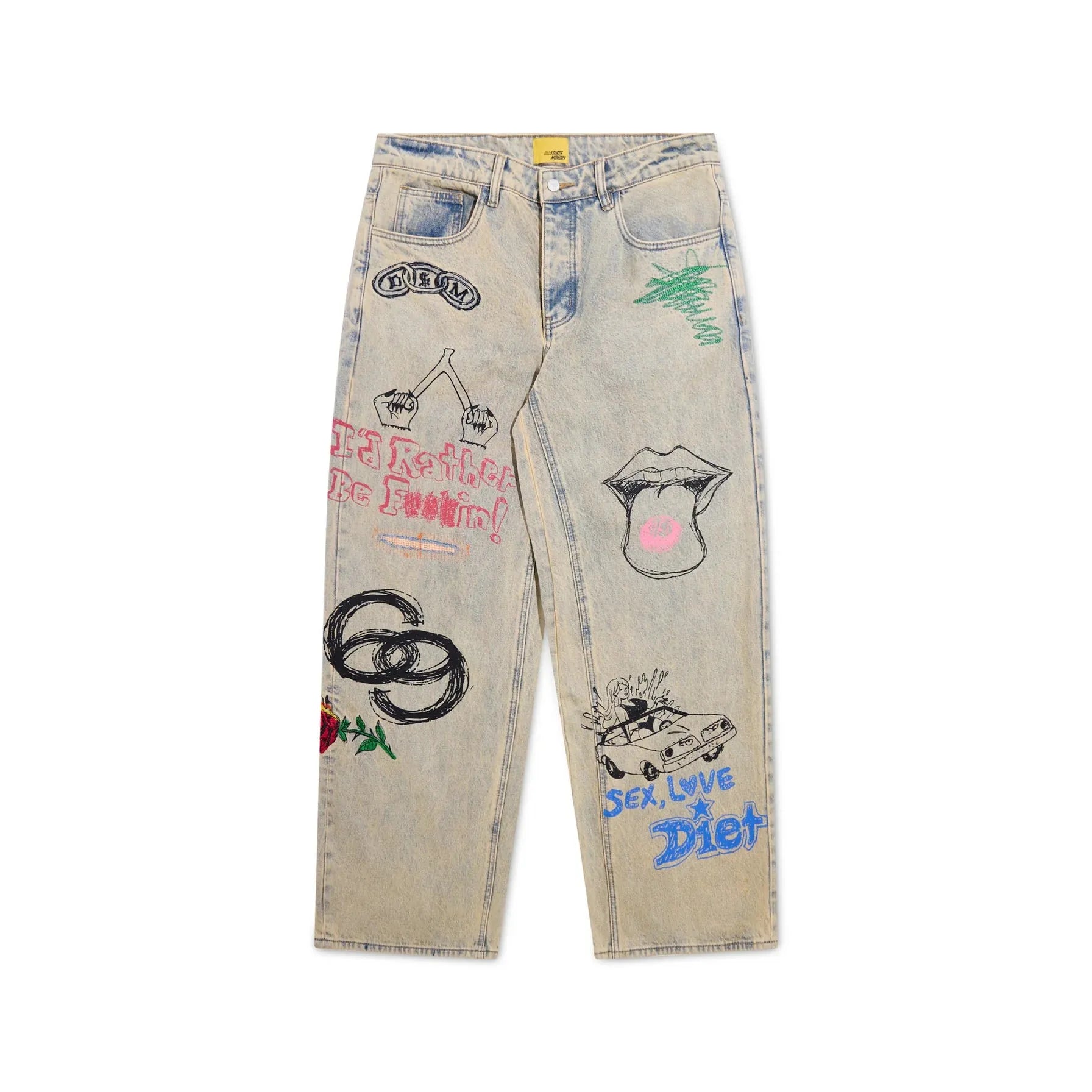 DSM Doodle Denim Pant