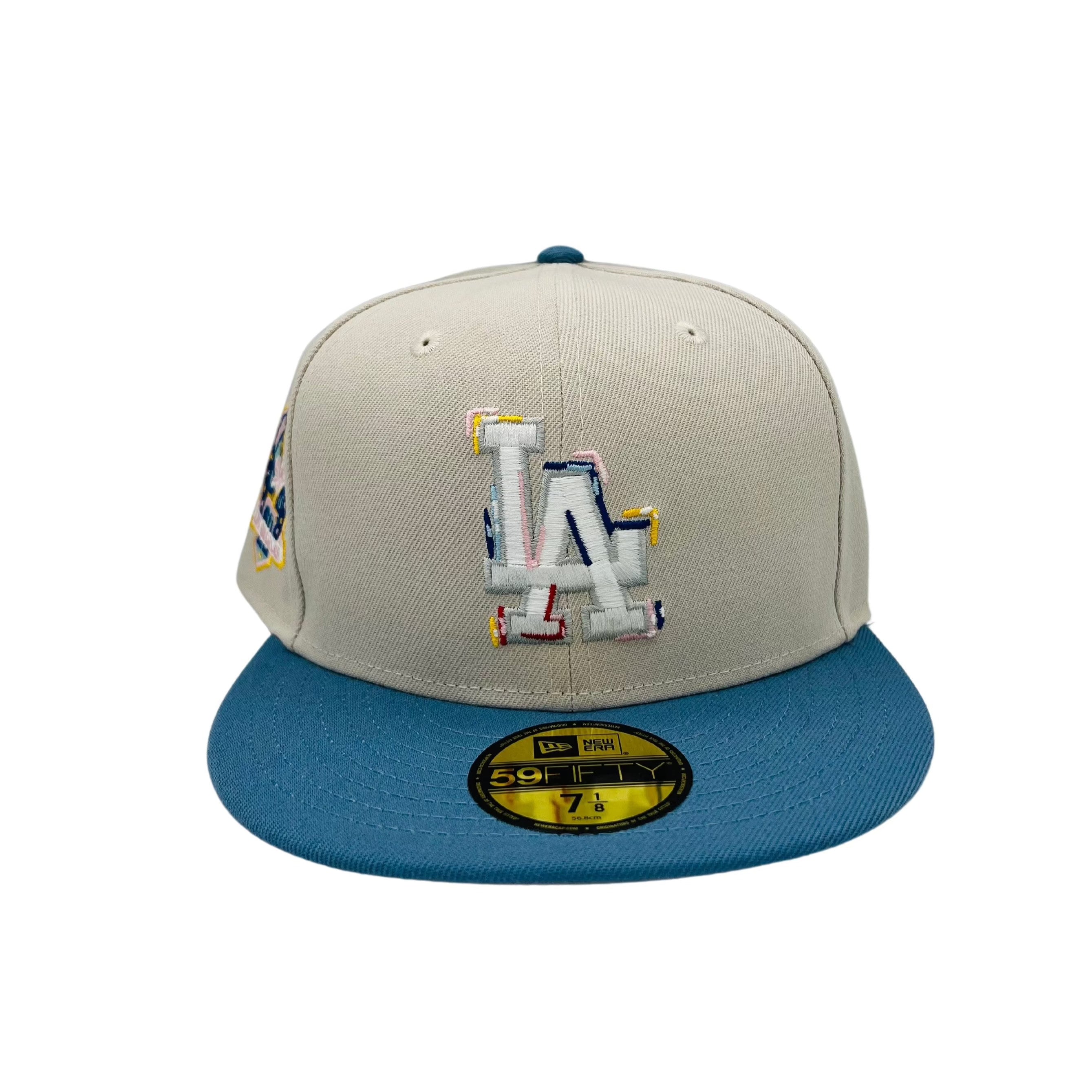 Los Angeles Dodgers Color Brush Fitted Cap