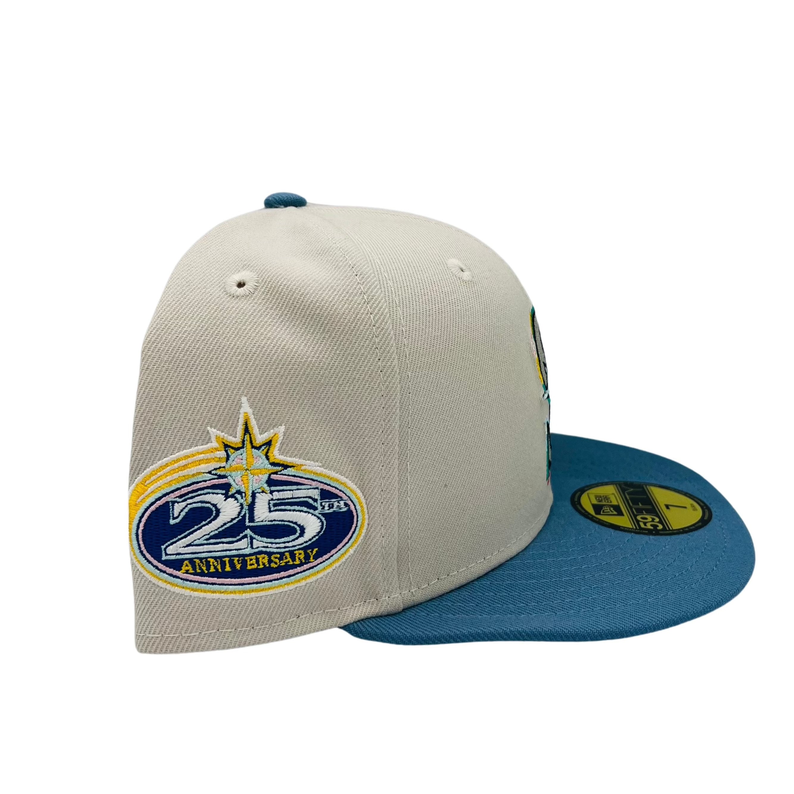 Seattle Mariners Color Brush Fitted Cap