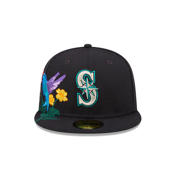 Seattle Mariners Blooming Fitted Cap