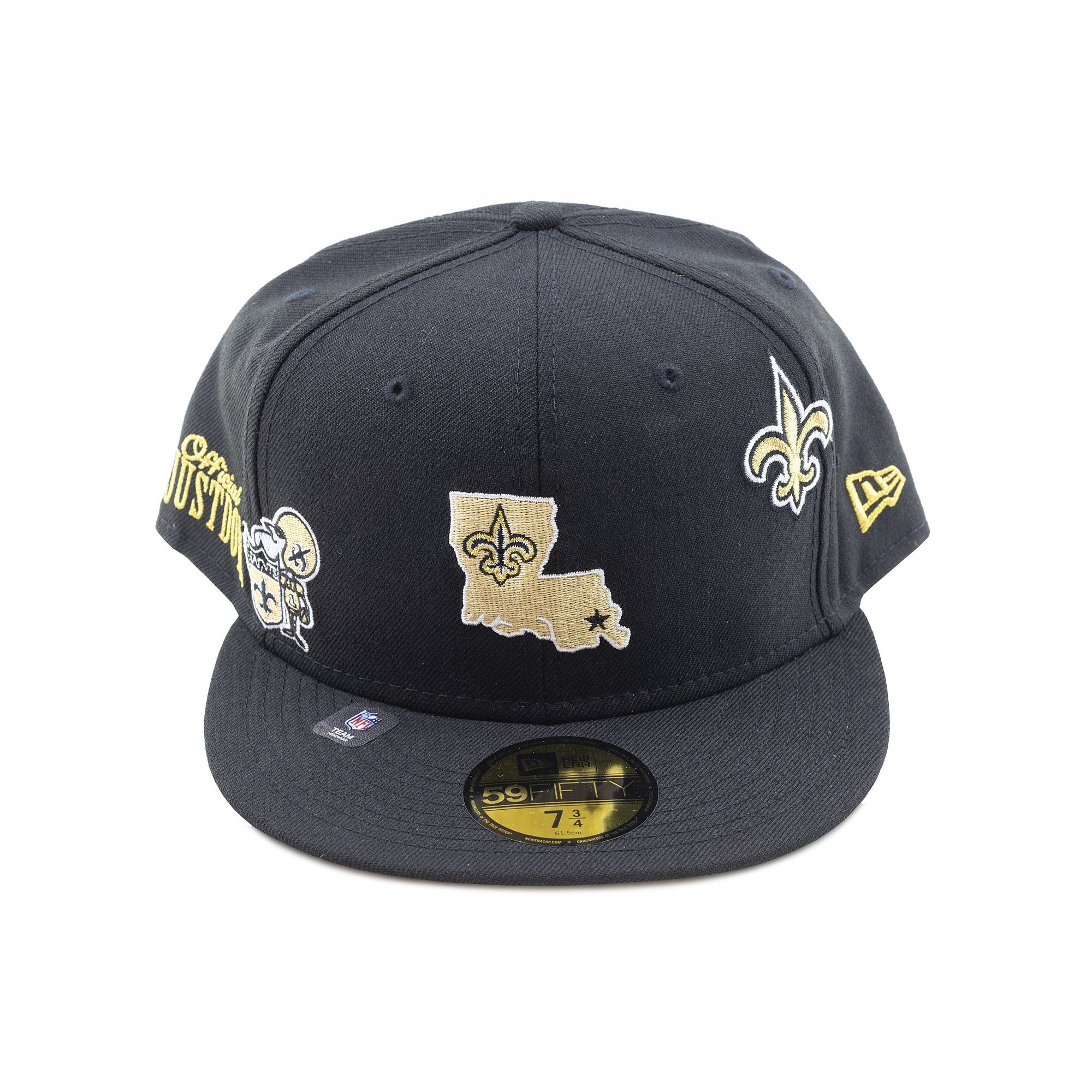 NEW ERA X JUST DON 59FIFTY NEW ORLEANS SAINTS HAT