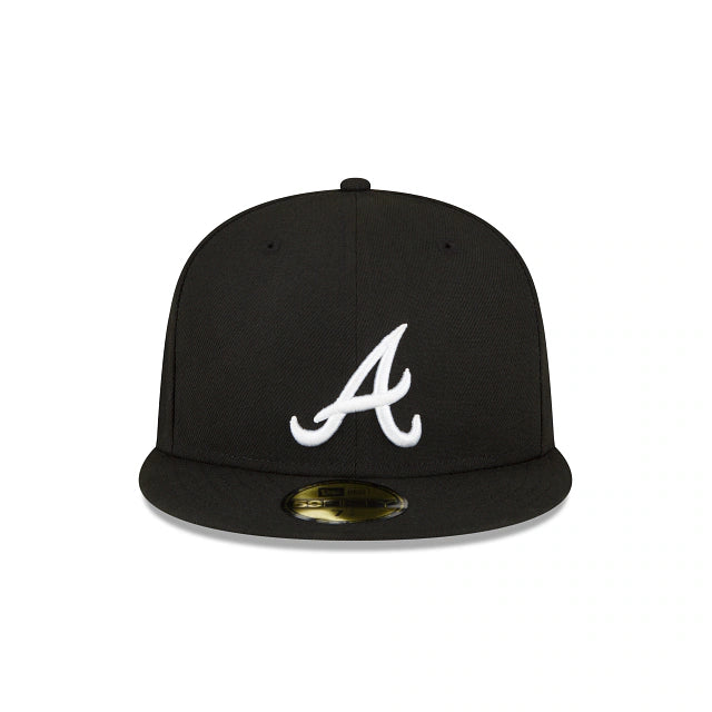 Atlanta Braves 2021 World Series Side Patch Black 59FIFTY Fitted