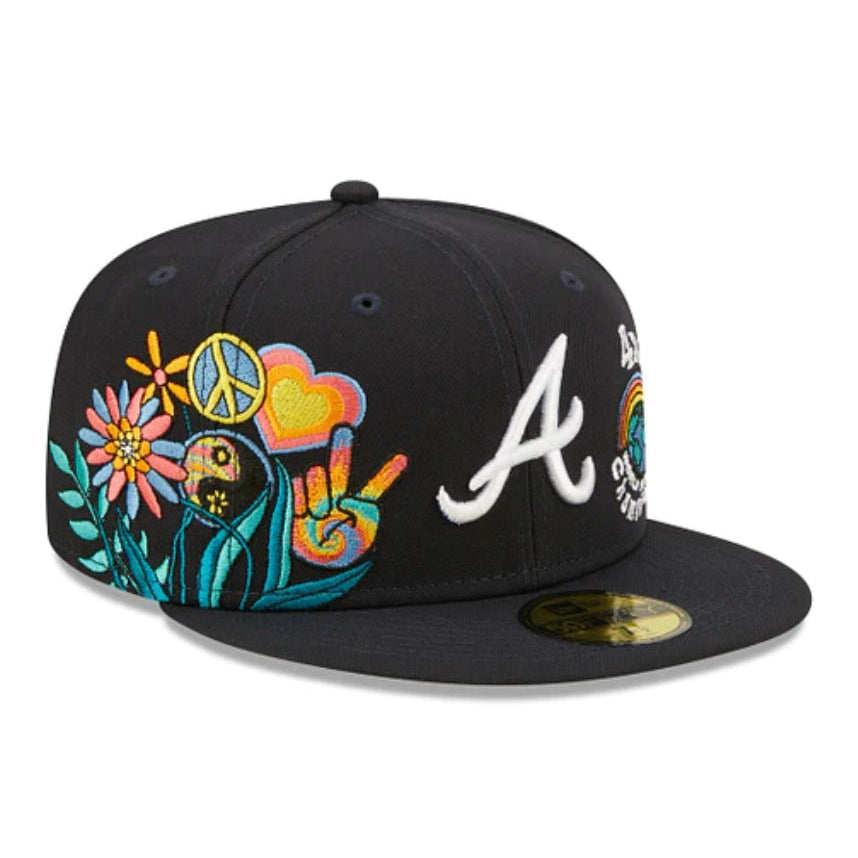 Atlanta Braves Groovy 59FIFTY Fitted