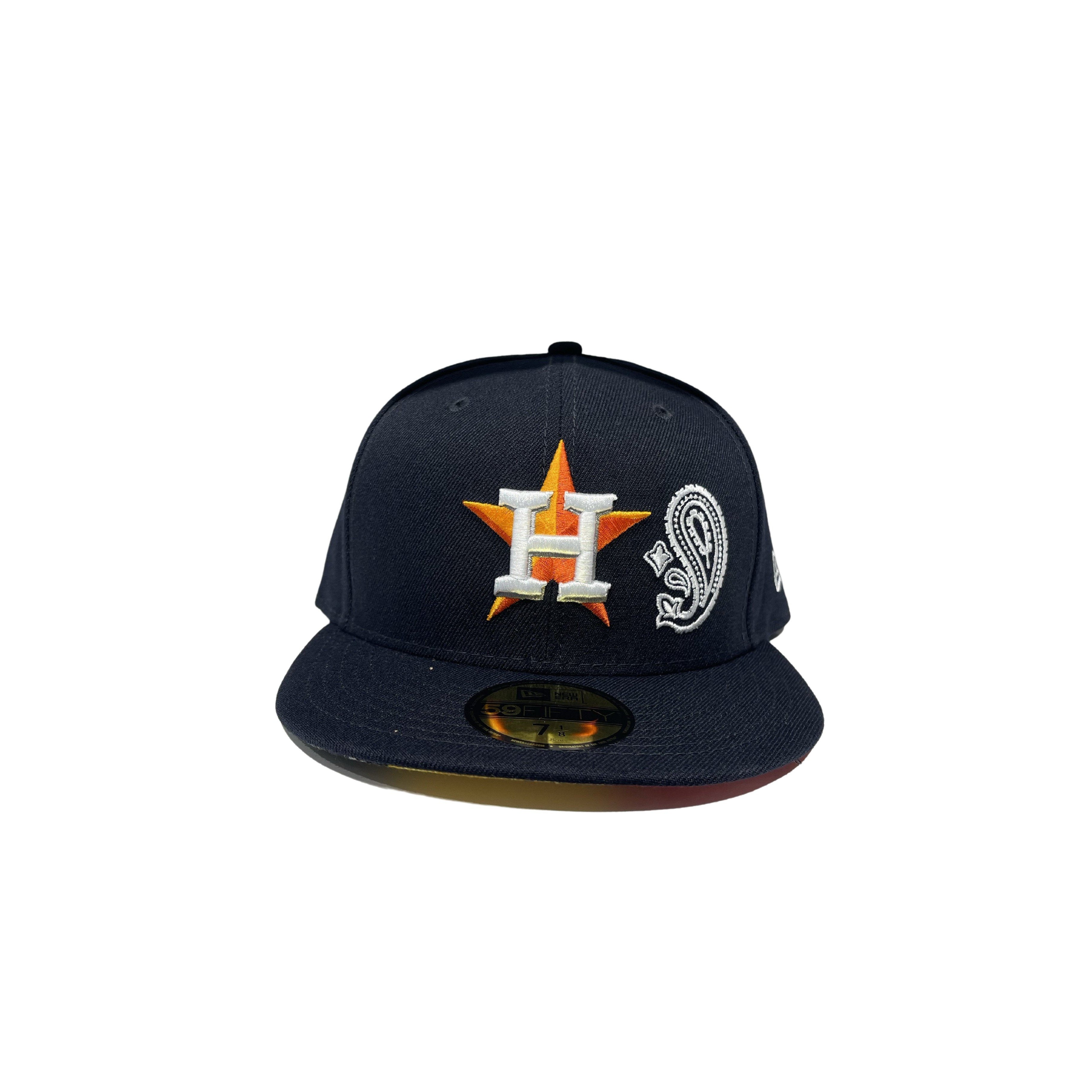 Houston Astros Paisley Brim Fitted