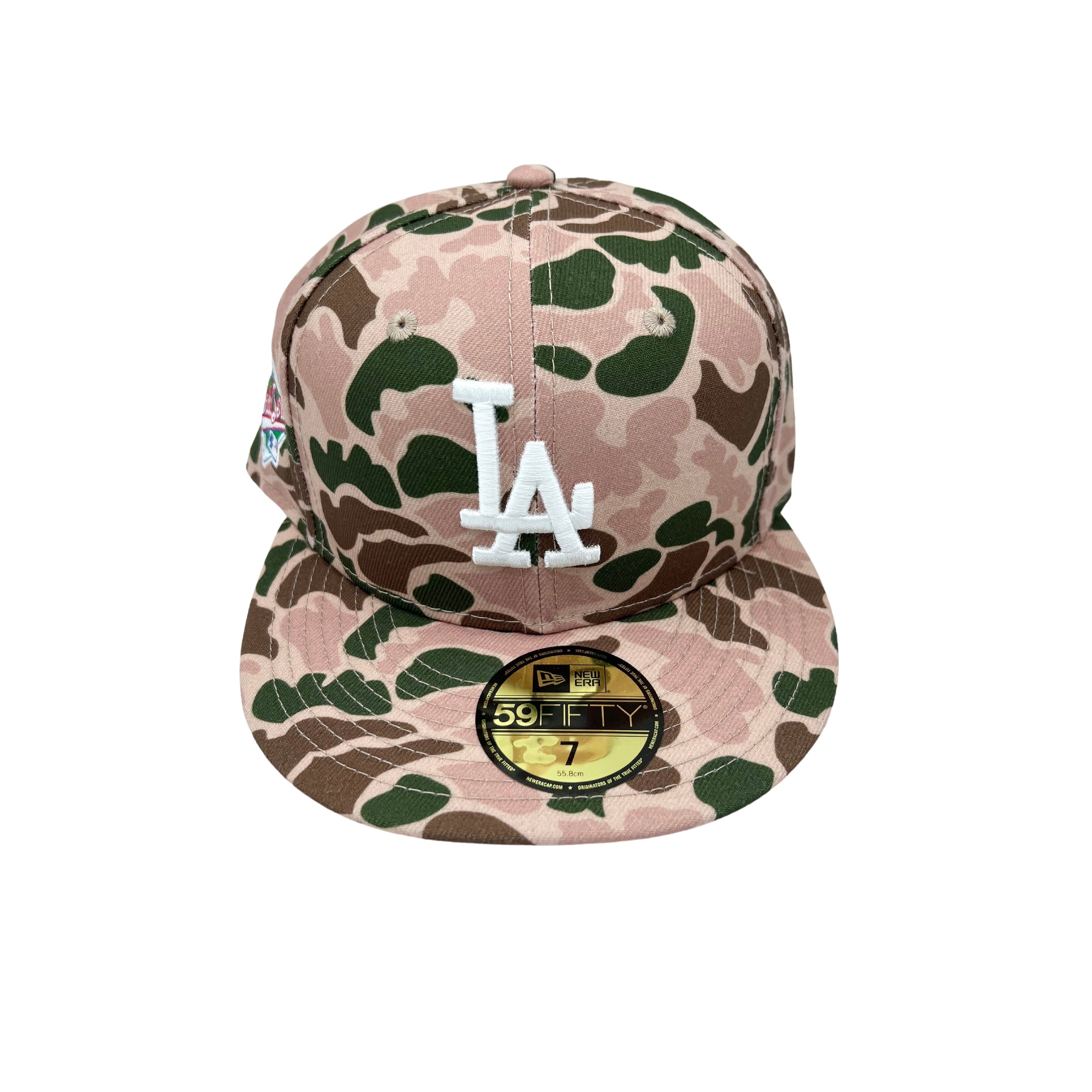 Los Angeles Dodgers Duck Camo Fitted Cap